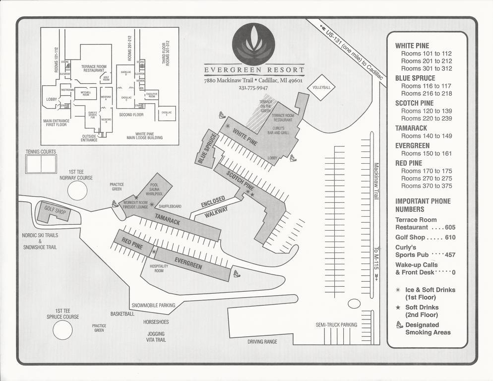 Evergreen Resort Cadillac Exterior photo